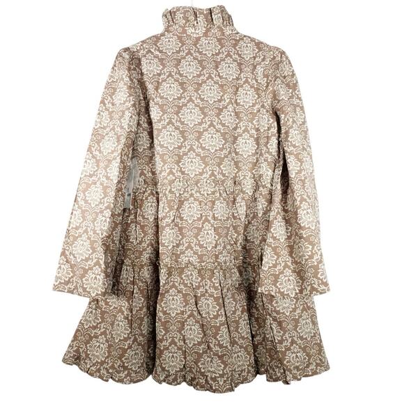 New Tuckernuck Hyacinth House Moss Russell Floral Mini Dress Cotton XS 1459-ZZ - Picture 6 of 13